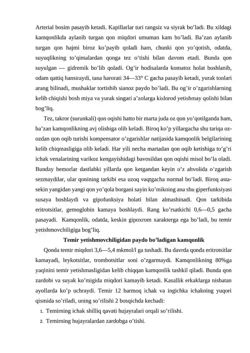 Qon Sistemasi Kasalliklari 4