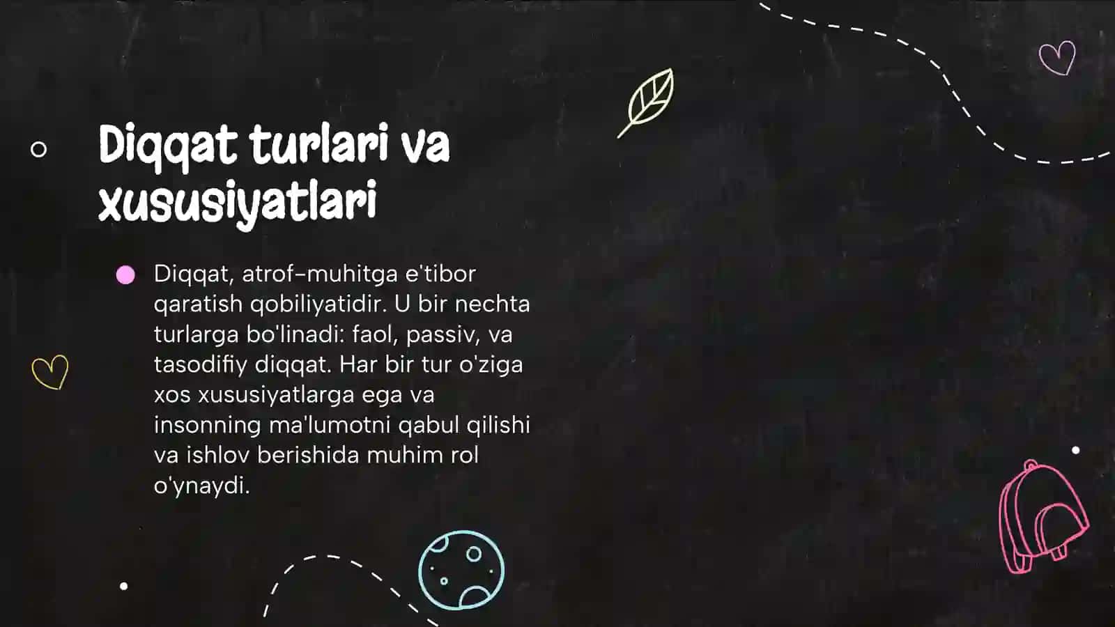 Diqqat haqida tushuncha va nerv fiziologik asoslari 4