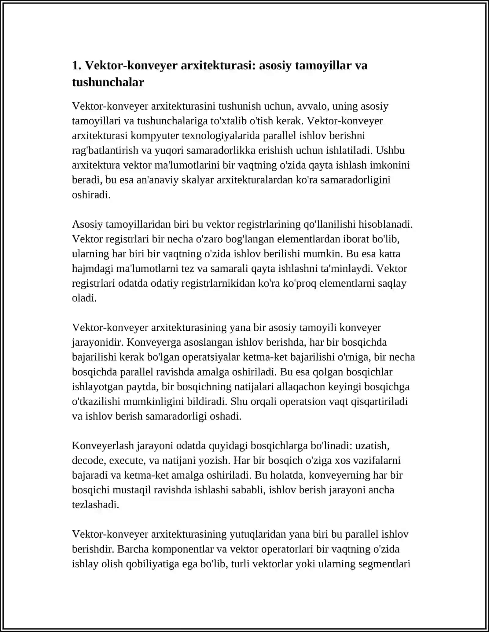 VEKTOR-KONVEYR ARXITEKTURASI, CRAY 90 KOMPYUTERI 4