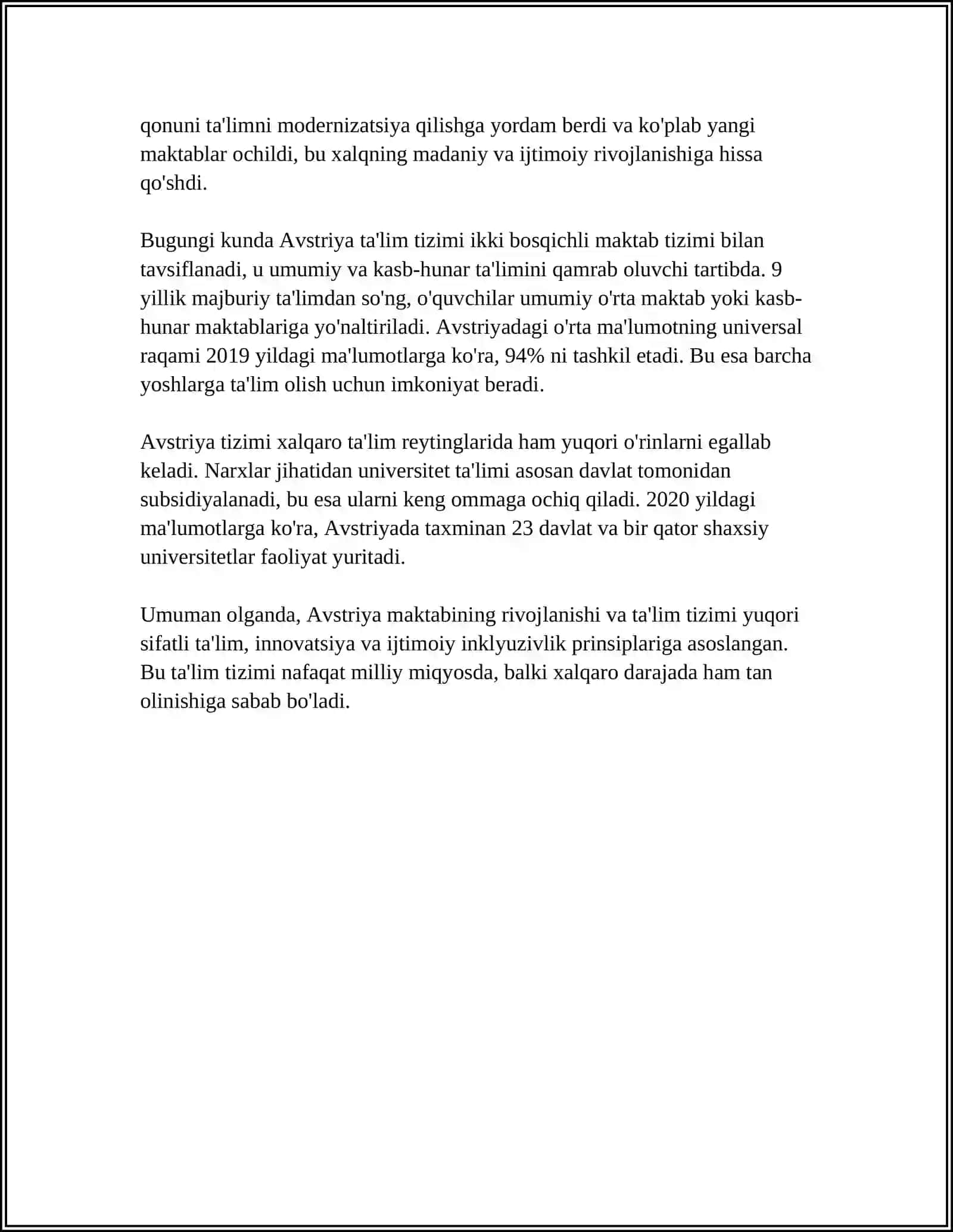 AVSTRIYA MAKTABI. K.MENGER, YE.BEM-BAVERK, F. VIZER SIYOSIY IQTISOD 4