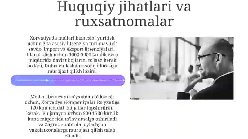 Chorva Mollari beznis gʻoyasi 4