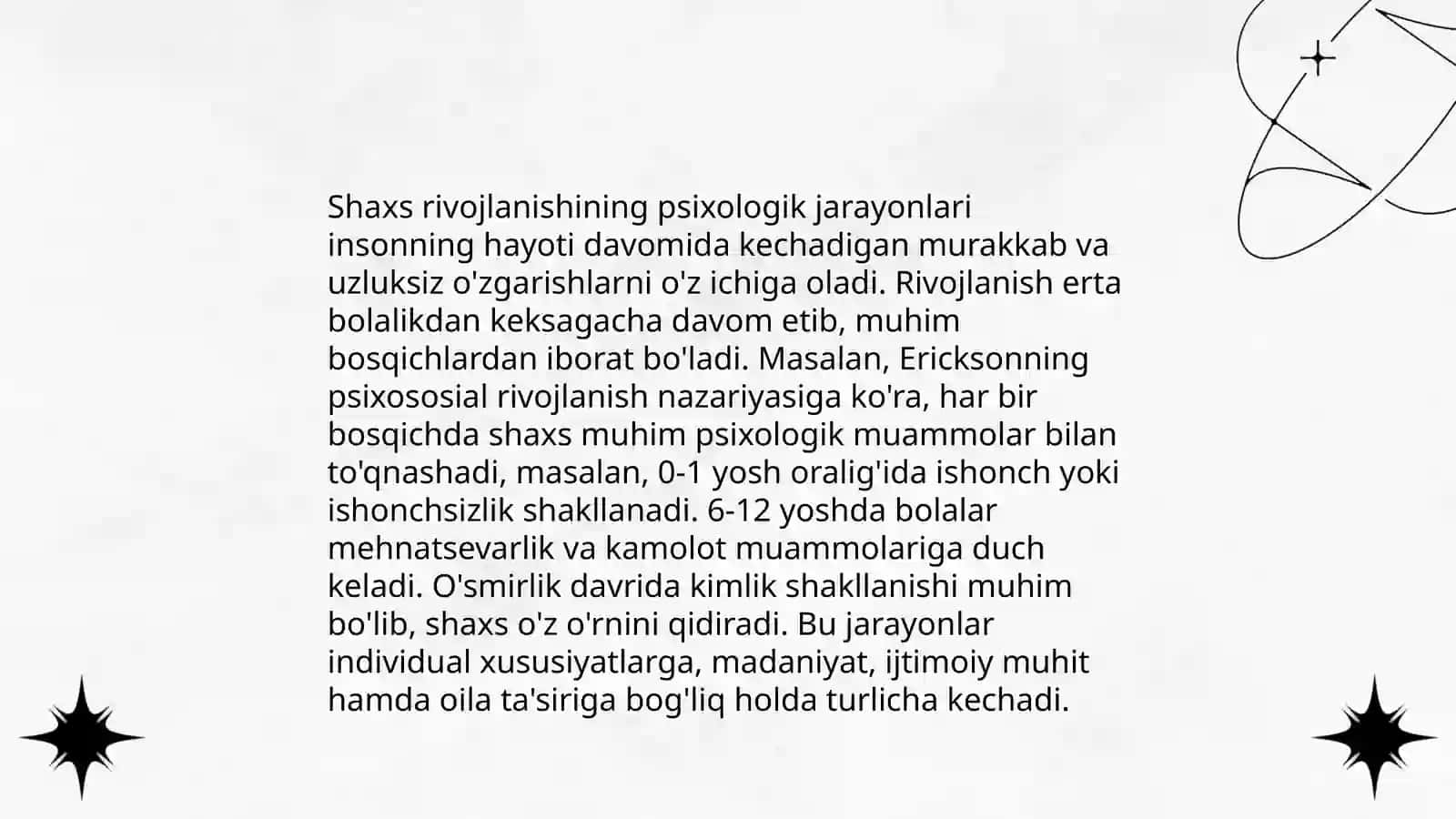 Shaxs dinamik sohasinining psiologik konsepsiyalari 4