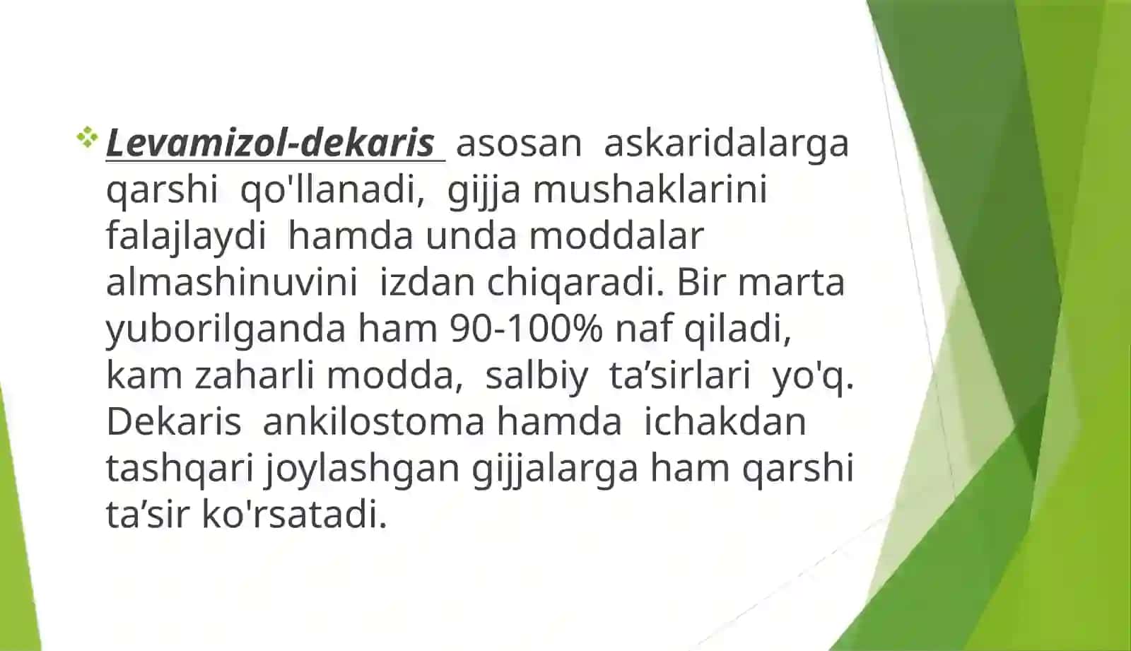 Gijjalarga qarshi vositalar 4