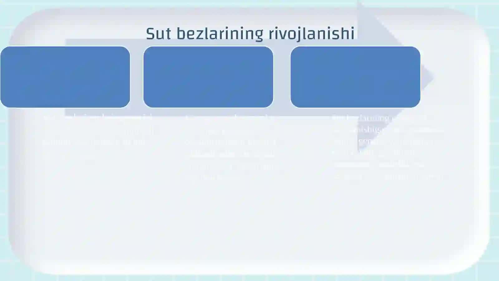 Sut bezlari gistogenezi va gistofiziologiyasi.Laktatsiya jarayonining neyrogumoral mexanizimlari 4