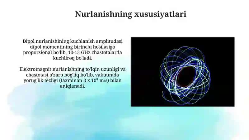 Dipol nurlanishi 4
