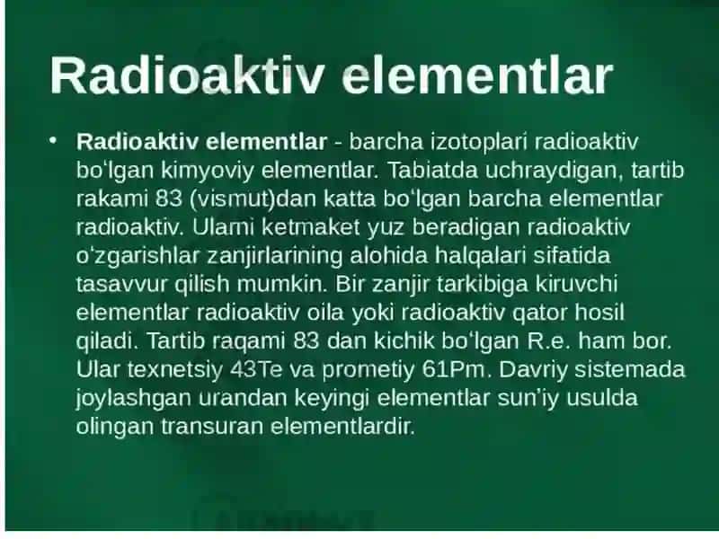 Radiokimyo 4