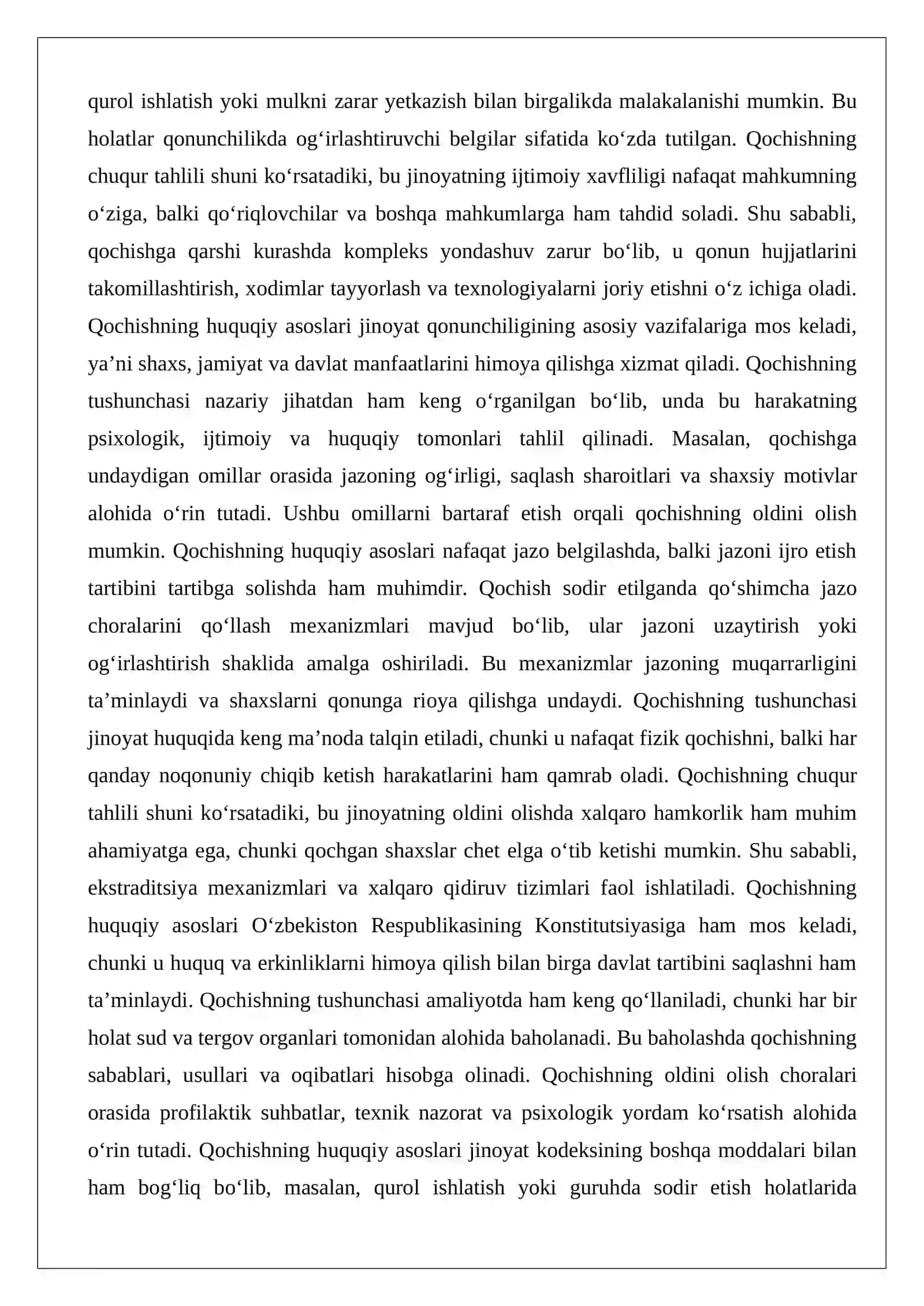 Qochish va jinoiy javobgarlikdan yashirinish jinoyatlari huquqiy tahlili 4