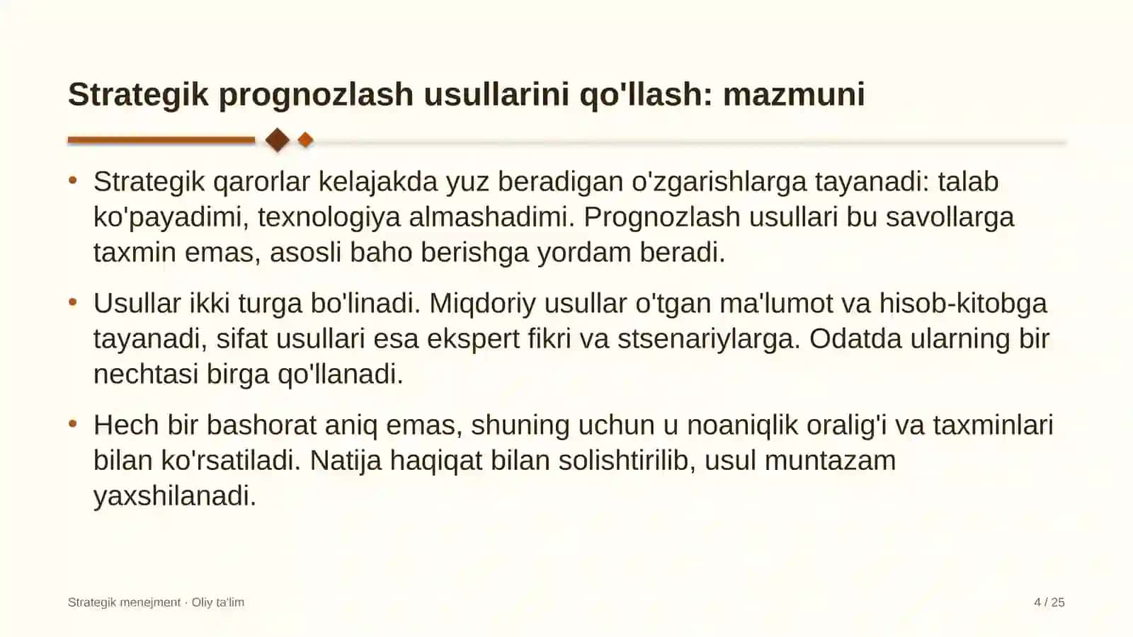 davlat arxivlarida strategik prognozlash usullarini qo'llash 3919 4