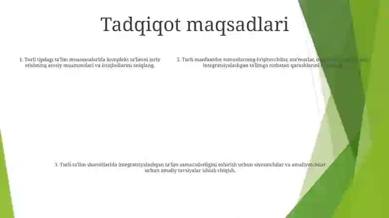 Integratsiyalshgan Ta'limni Amaliyotga Tadbiq Etish Bo'Yicha Turli Guruhlarga Mansub Respondentlarning Fikrlarini Aniqlashga Qaratilgan Sotsiologik Tadqiqotlar 4