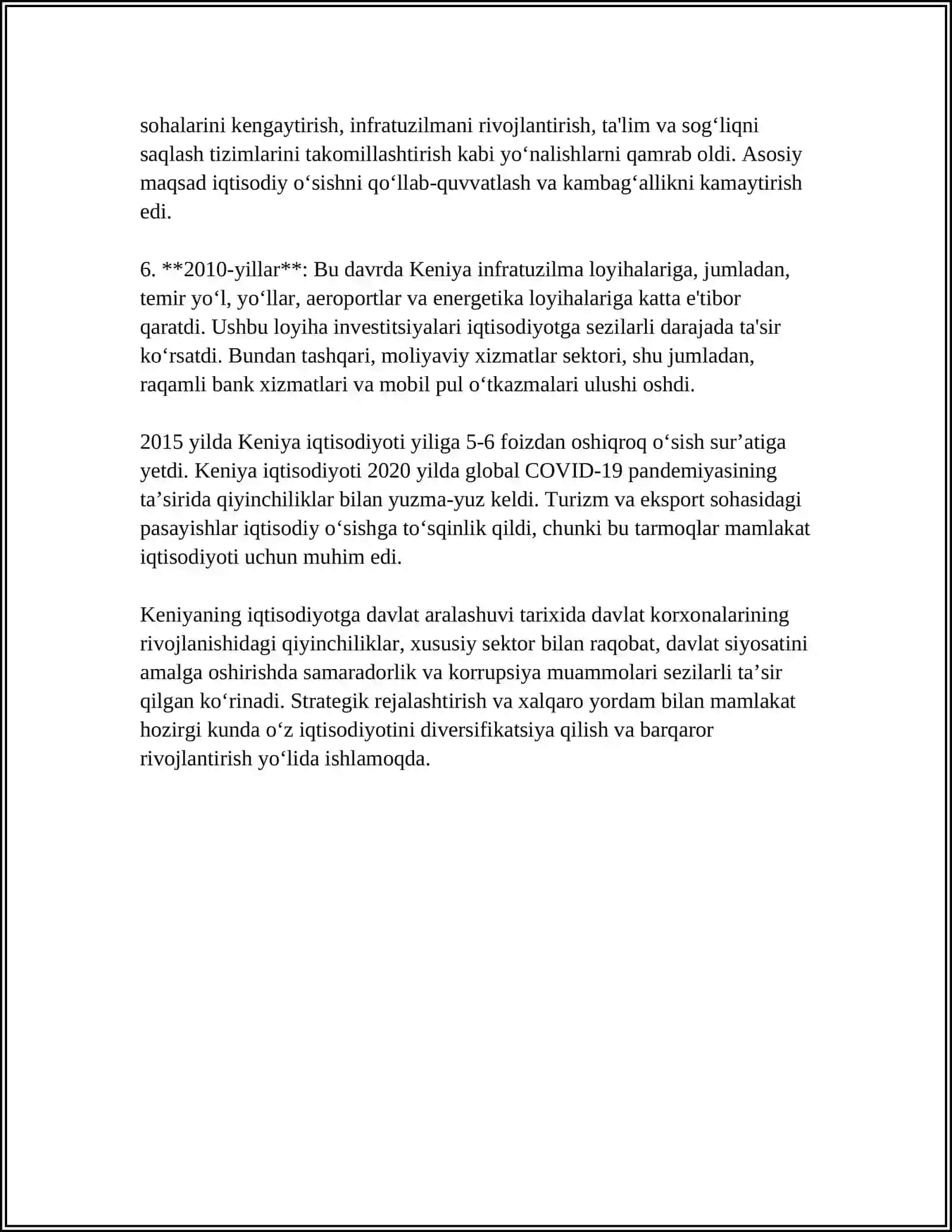 KENYSCHILIKNING IQTISODIYOTGA ARALASHUV ROLI HAQIDA 4