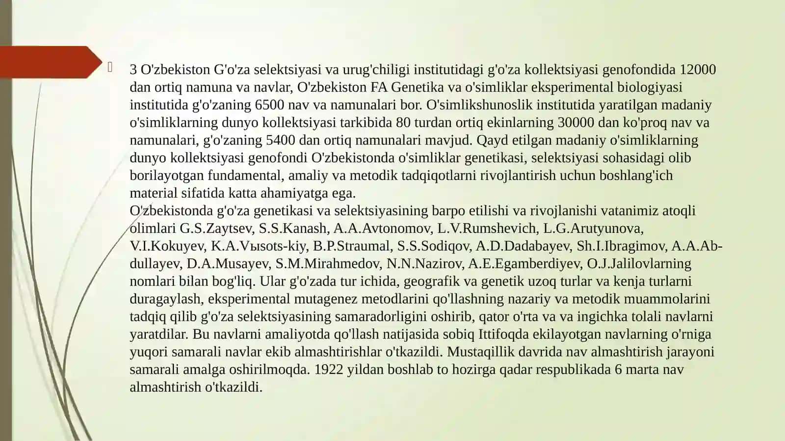 O'zbekistondagi genetika tadqiqotlari 4