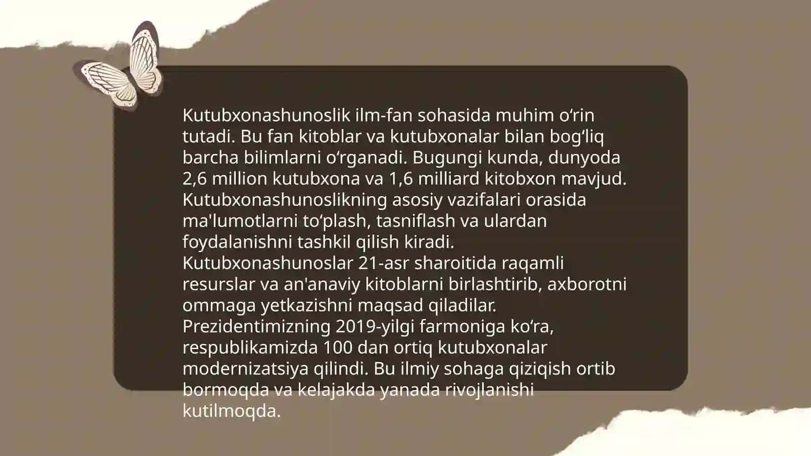 Ilmiy bilimlar tizimida kutubxonashunoslik maqomining umumiy tasnifi 4