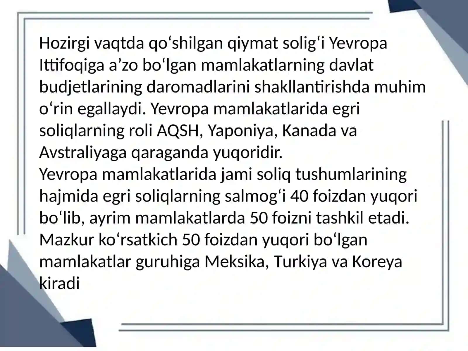 Qo‘shilgan qiymat solig‘i 4