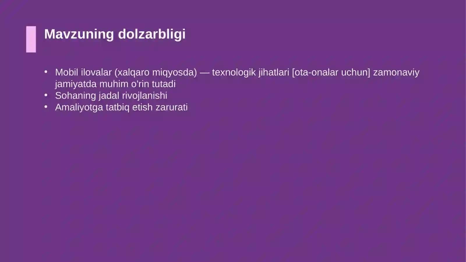 Mobil ilovalar (xalqaro miqyosda) — texnologik jihatlari [ota-onalar uchun] 4