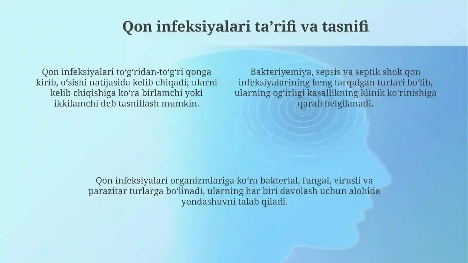 Qon infeksiyalari: mikrobiologik diagnostika va asosiy patagenlar 4