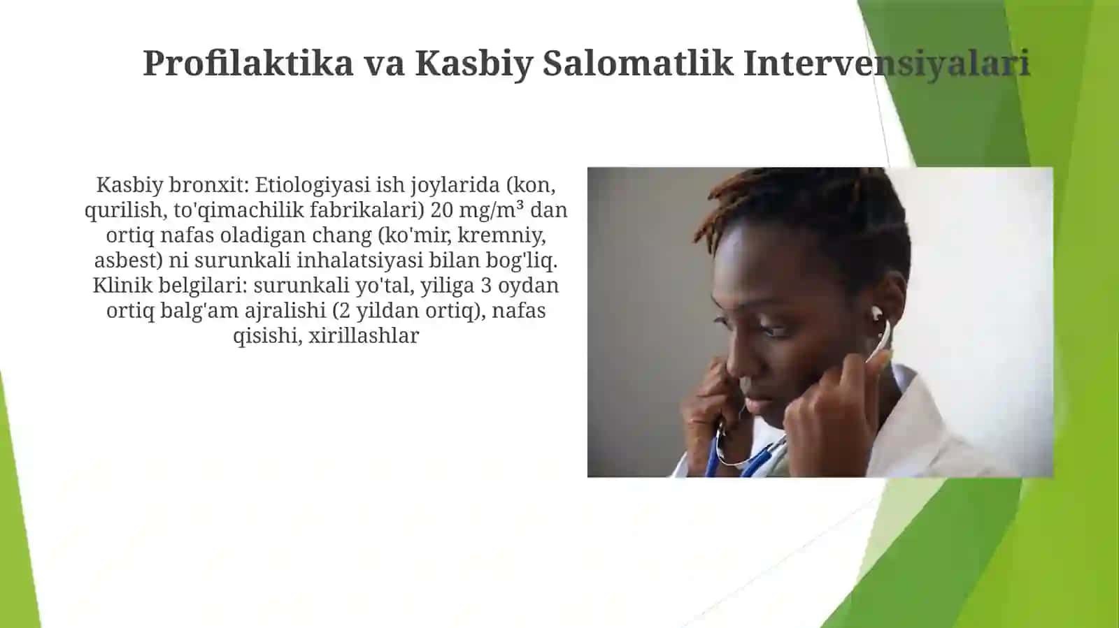 Kasbiybronxitlaretiologiyasi,klinikasivapatogenezi 4
