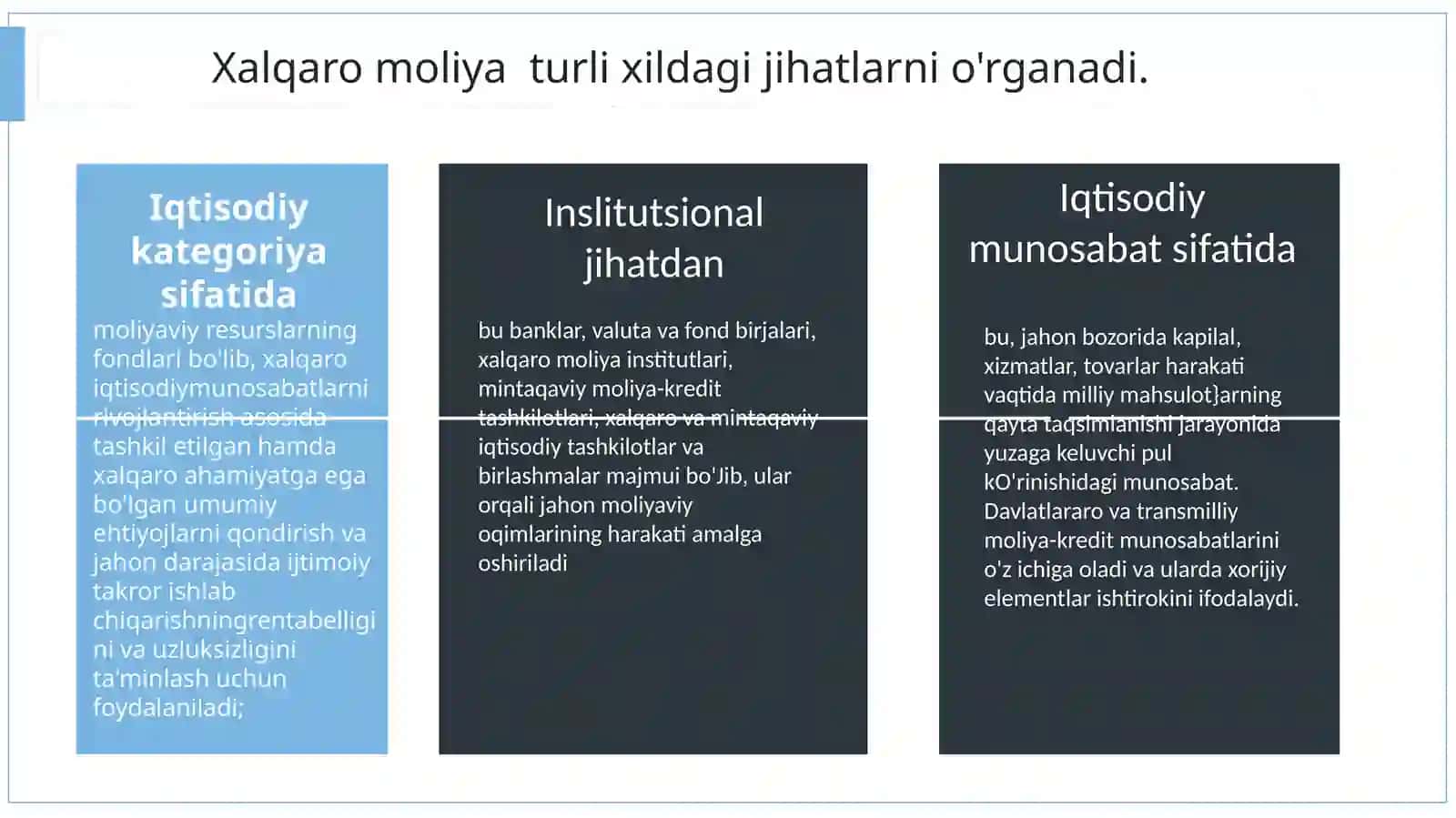 Xalqaro moliya 4