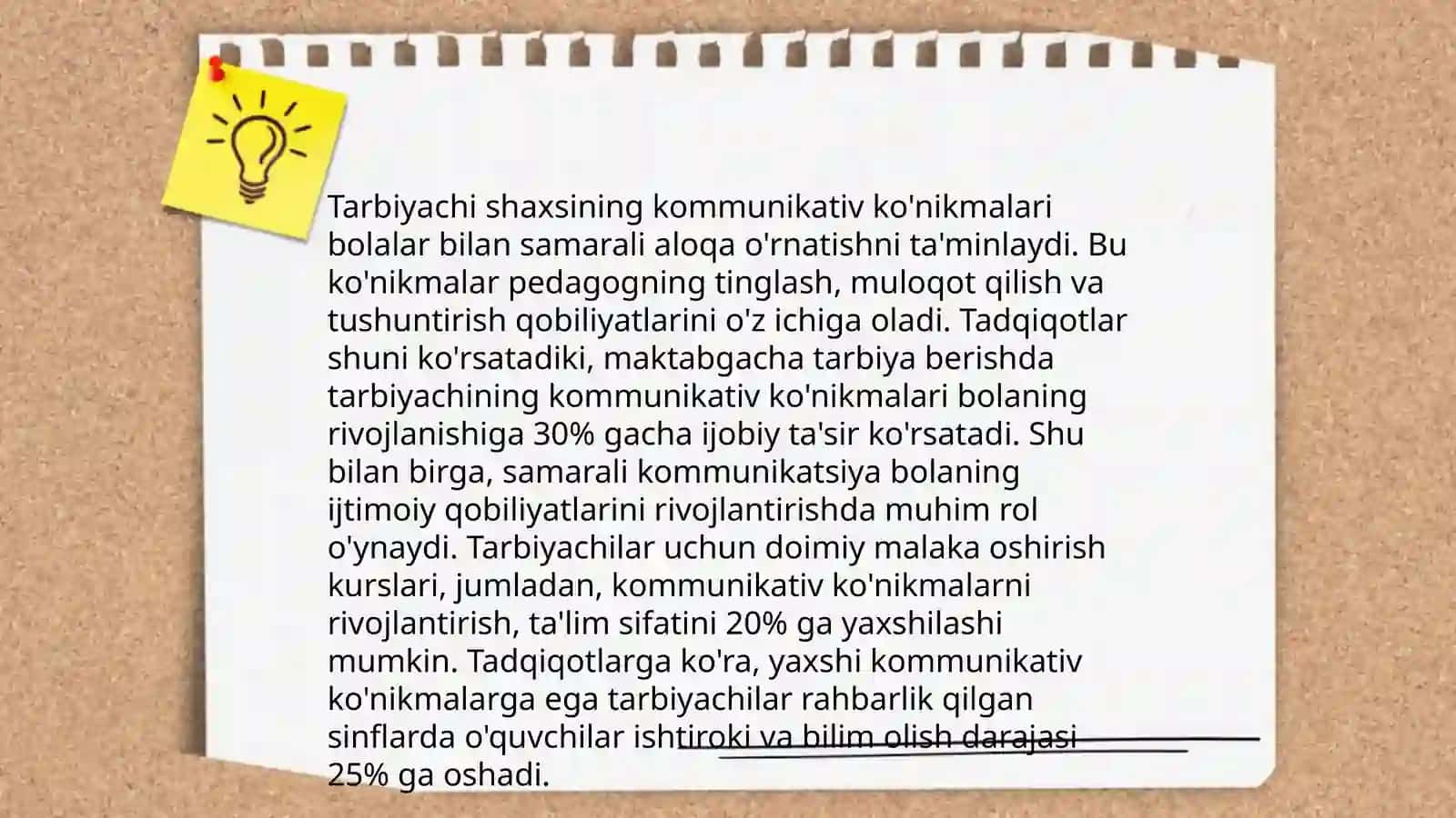 DMTT da tarbiyachi shaxsiga qoʻyiladigan talablarni 4