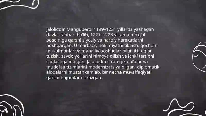 Jaloliddin Manguberdi - Vatan himoyachisi 4