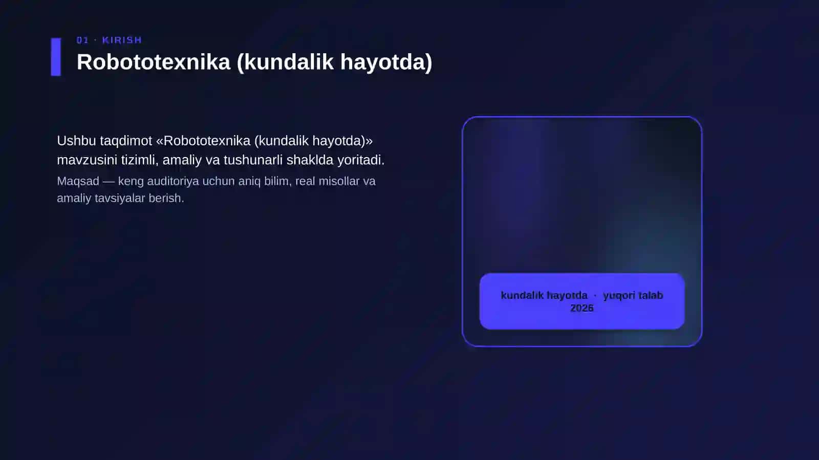 Robototexnika (kundalik hayotda) 4