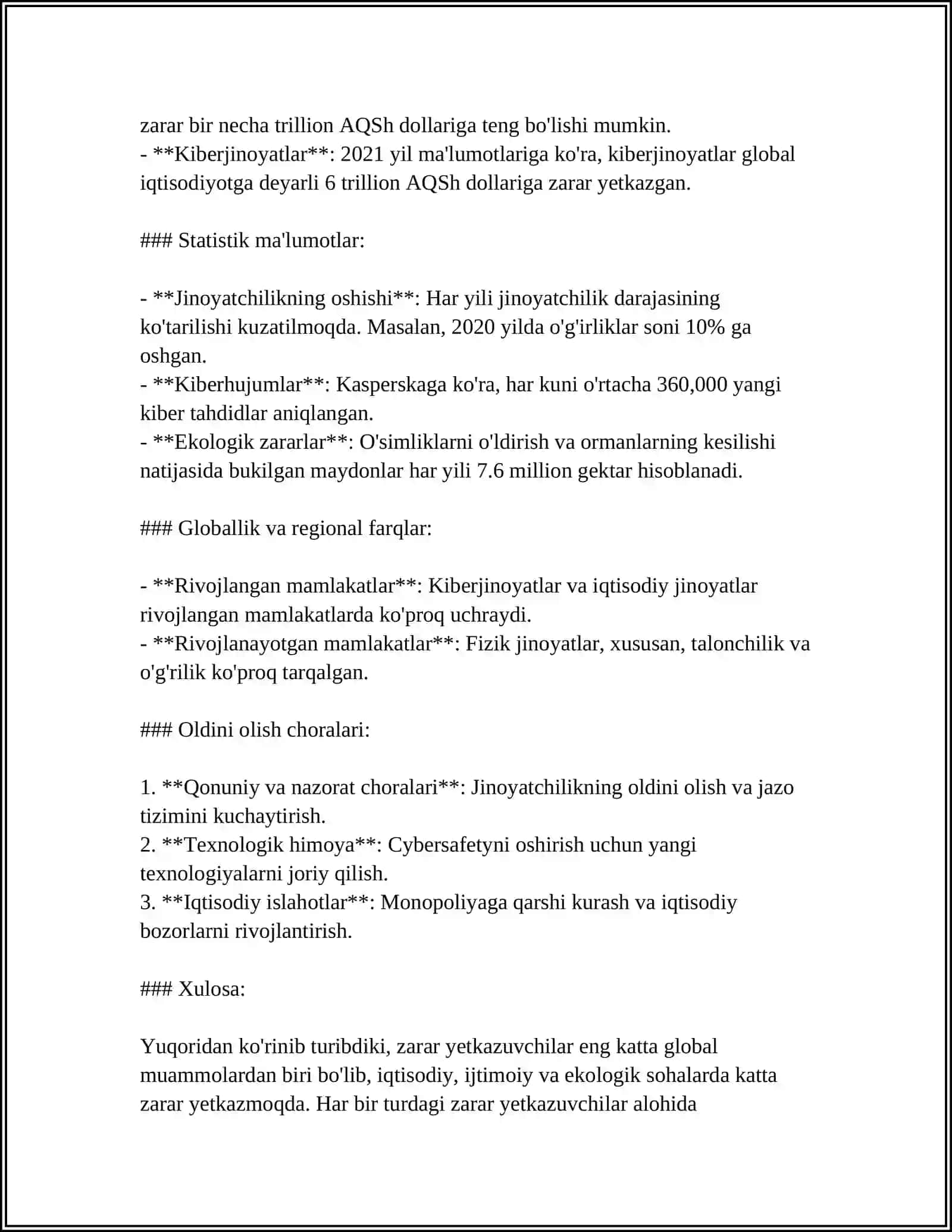 ZARARKURANDALAR TAVSIFI VA UNING VAZIFALARI 4