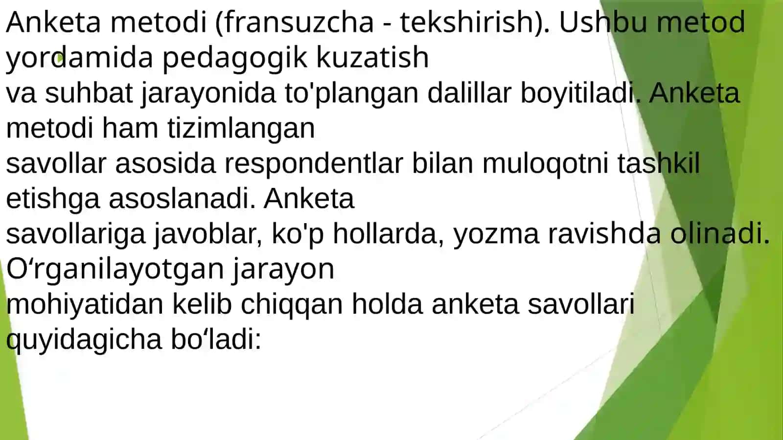 Pedagogikaning Ilmiy tadqiqot metodlari 4