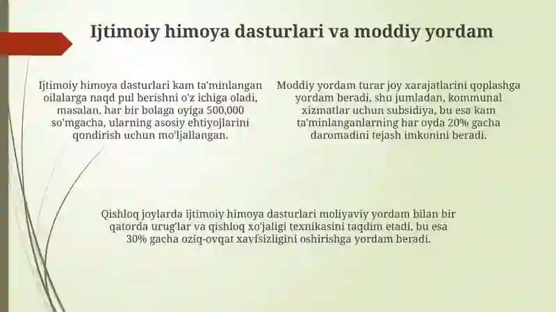Kam ta'minlangan fuqarolar bilan ijtimoiy ish shakllari 4