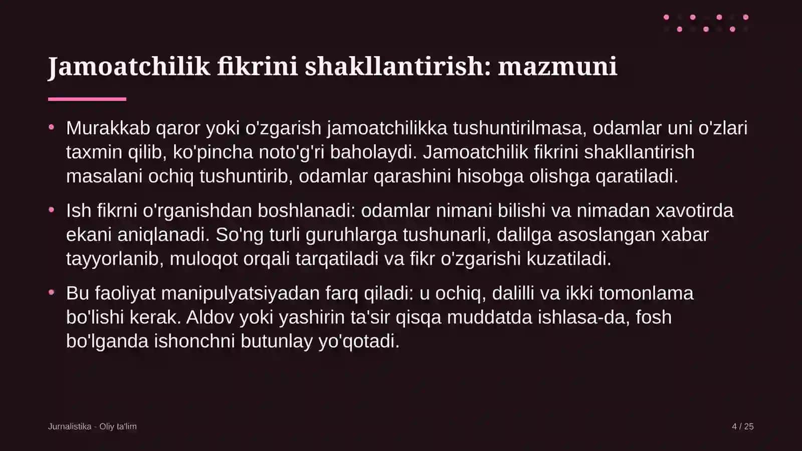 Yog'-moy sanoatida jamoatchilik fikrini shakllantirish 4
