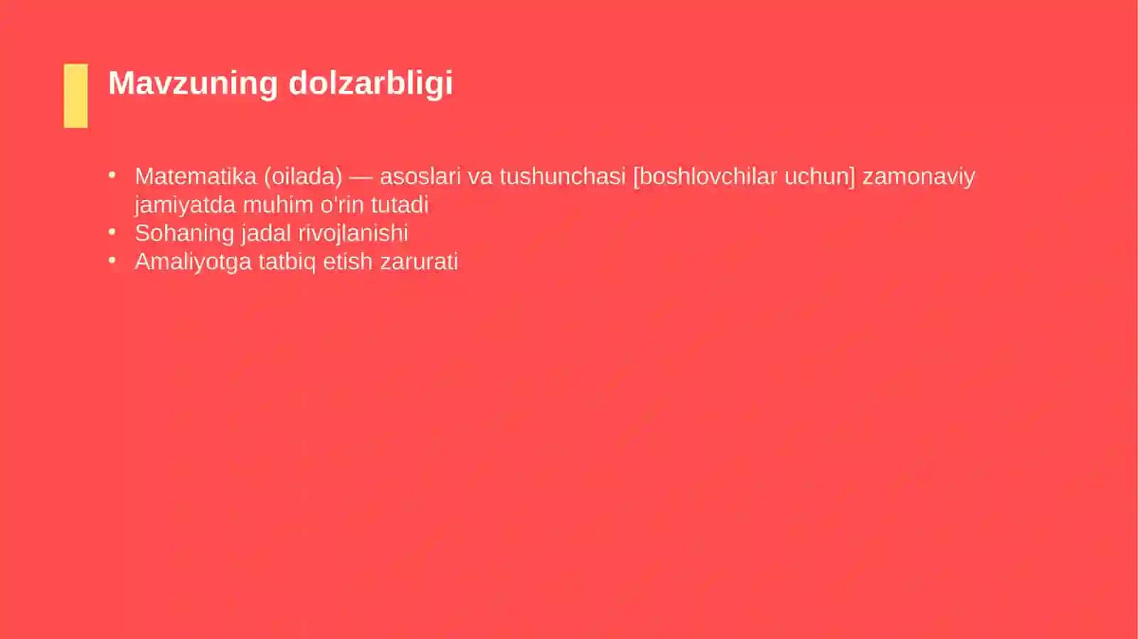 Matematika (oilada) — asoslari va tushunchasi [boshlovchilar uchun] 4