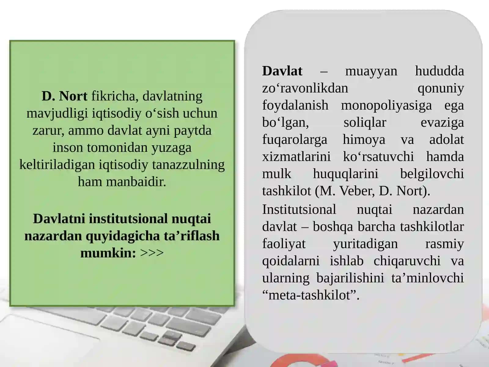 DAVLAT INSTITUTSIONAL TASHKILOT SIFATIDA 4