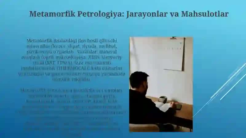 Metamorfik Petrologiya: Jarayonlar va Mahsulotlar 4
