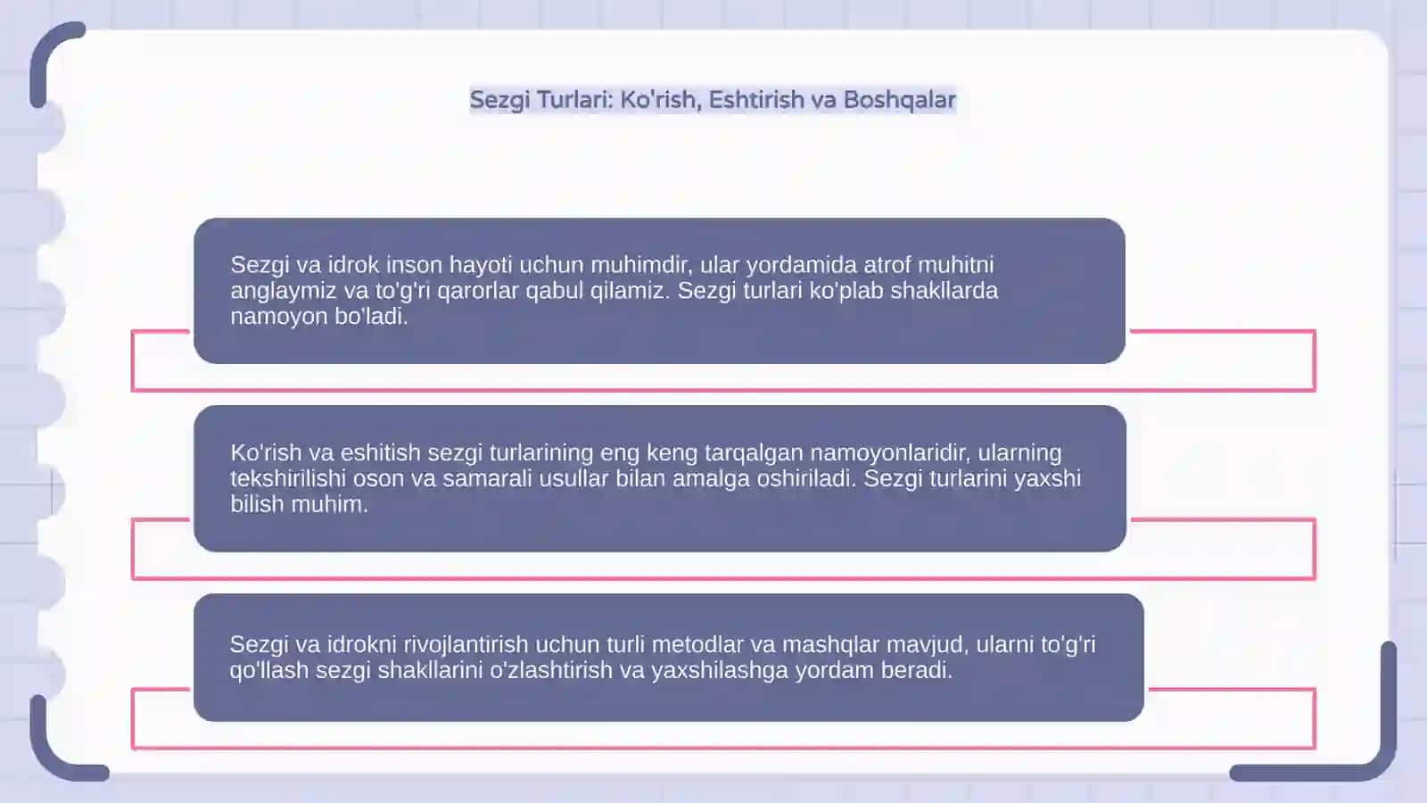 Sezgi va Idrok Nima? Ta'rifi 4
