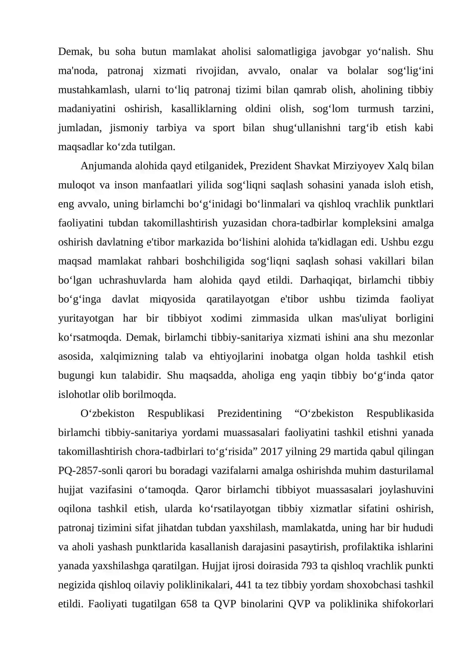 SS tizimida amalaga oshirilayotgan islohatlar 4