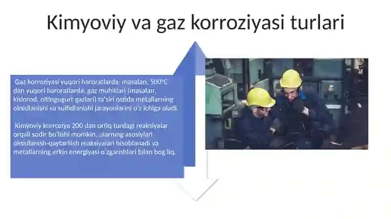 Kimyoviy va gaz karoziyasi 4