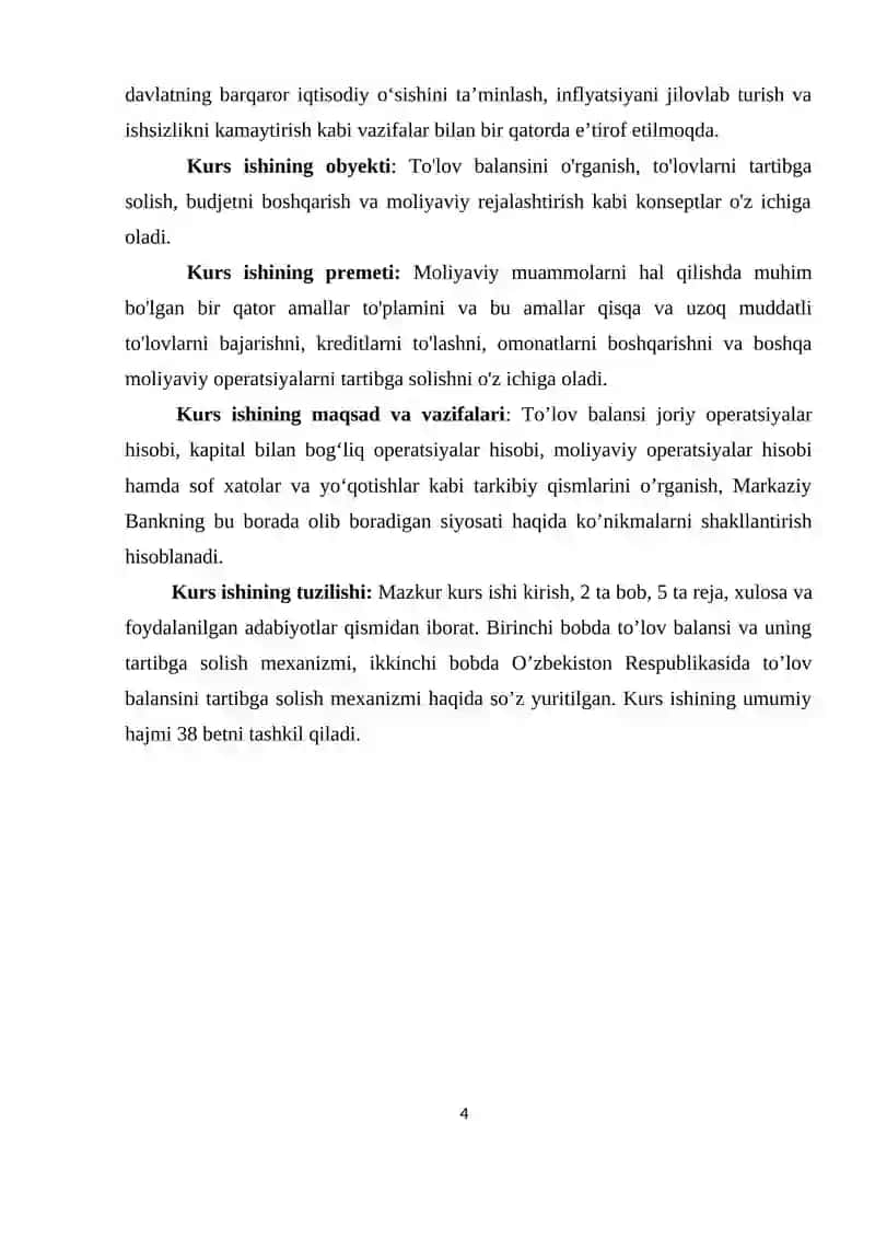 TO’LOV BALANSINI QISQA VA UZOQ MUDDATLI TARTIBGA SOLISH 4