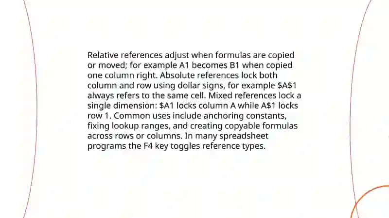SPREADSHEETS AND FORMULAE 4