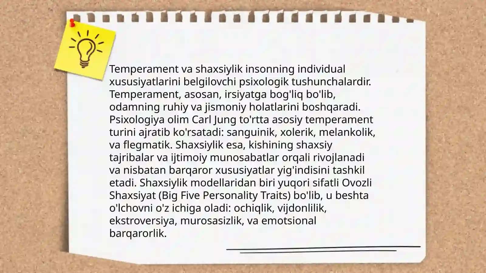 Temperament 4