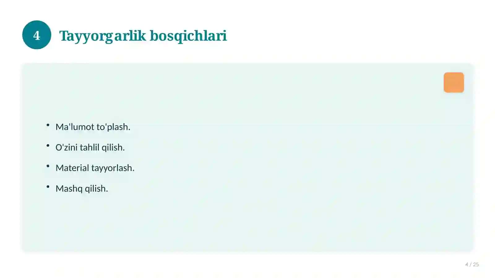 Maktab Maslahatchisi Tayyorlov Testlar va Suhbat Savollari – 2026 4