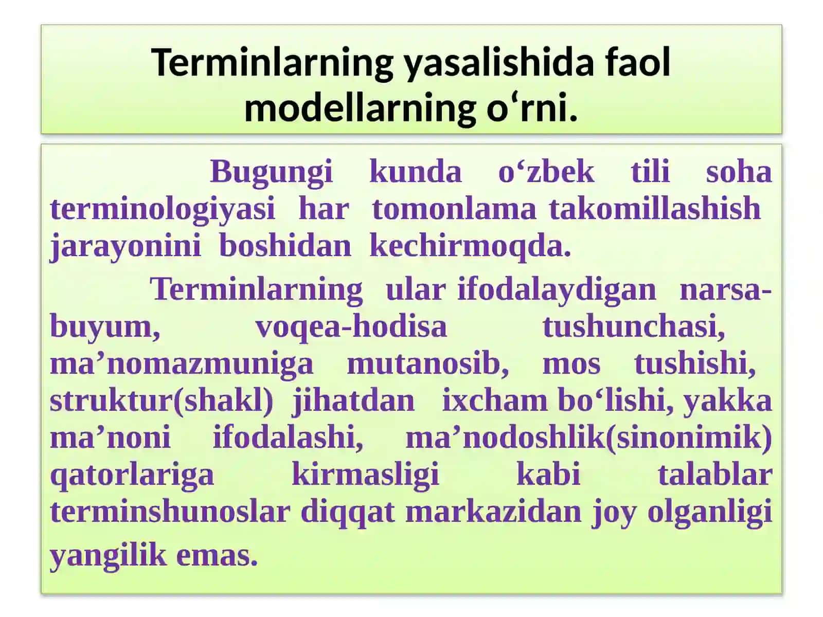 O'zbek til terminlarining struktur-grammatik qurilishi 4