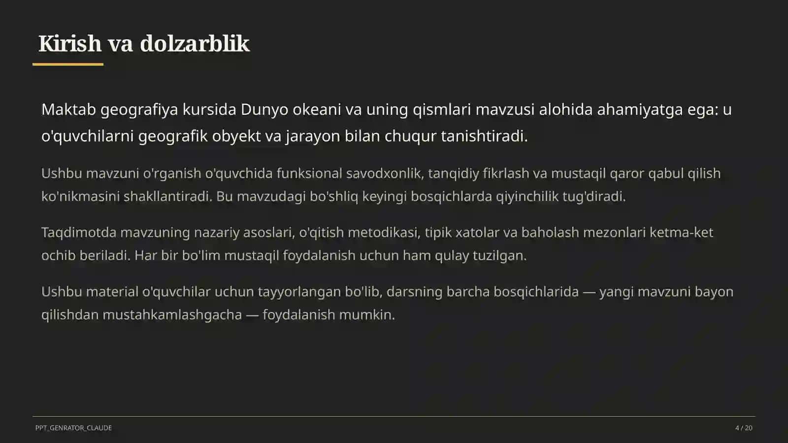 Dunyo okeani va uning qismlari (7-sinf) 4