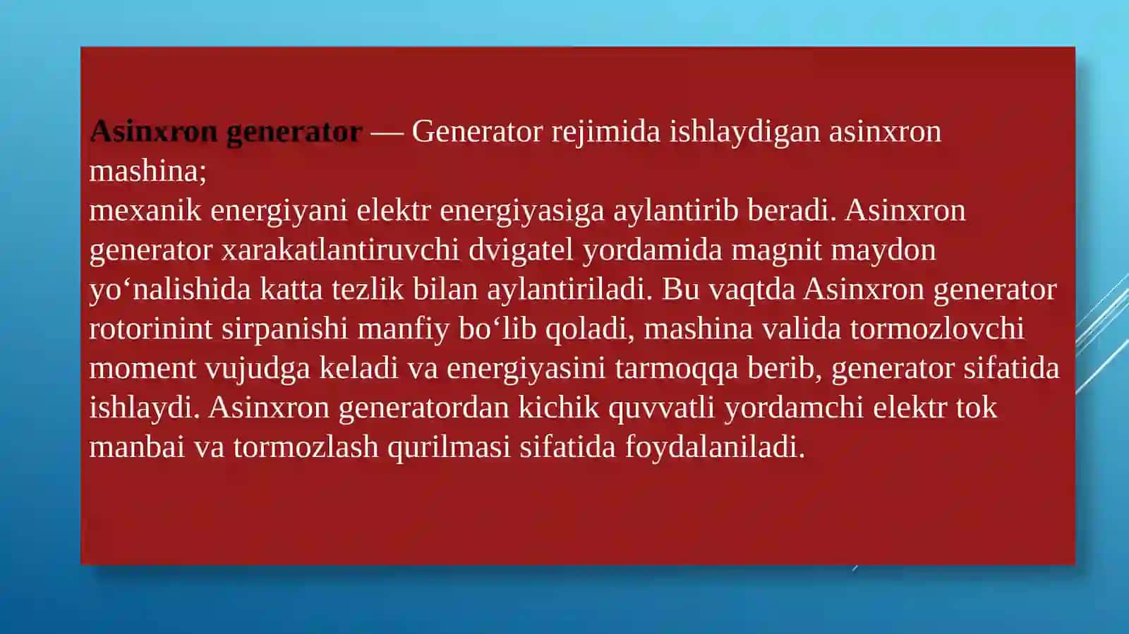 Asinxrongeneratorlar 4