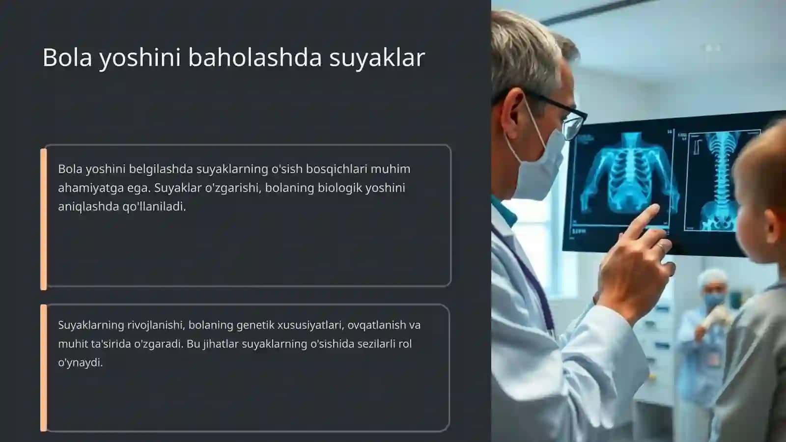 Suyaklarga qarab bola yoshini baholash usuli 4
