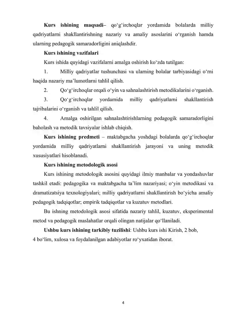 Qo'g'irchoq spektakillarda o'zbek xalq urf-odatlarini ko'rsatish 4