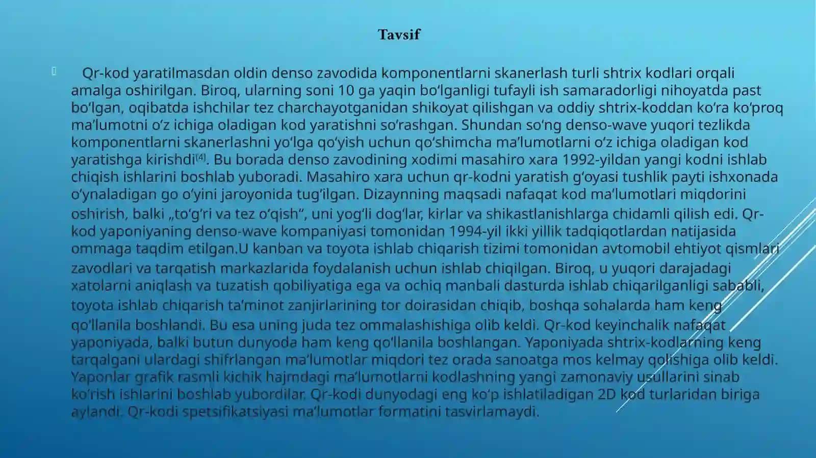 QR kod bilan ishlash 4
