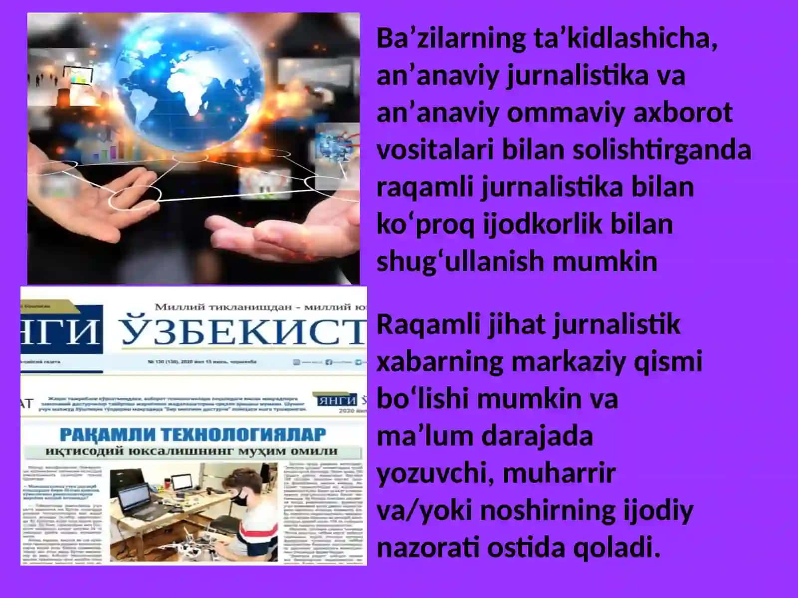 Jurnalistlarning faoliyatida diognostika raqamli axborot texnologiyalari (2) 4