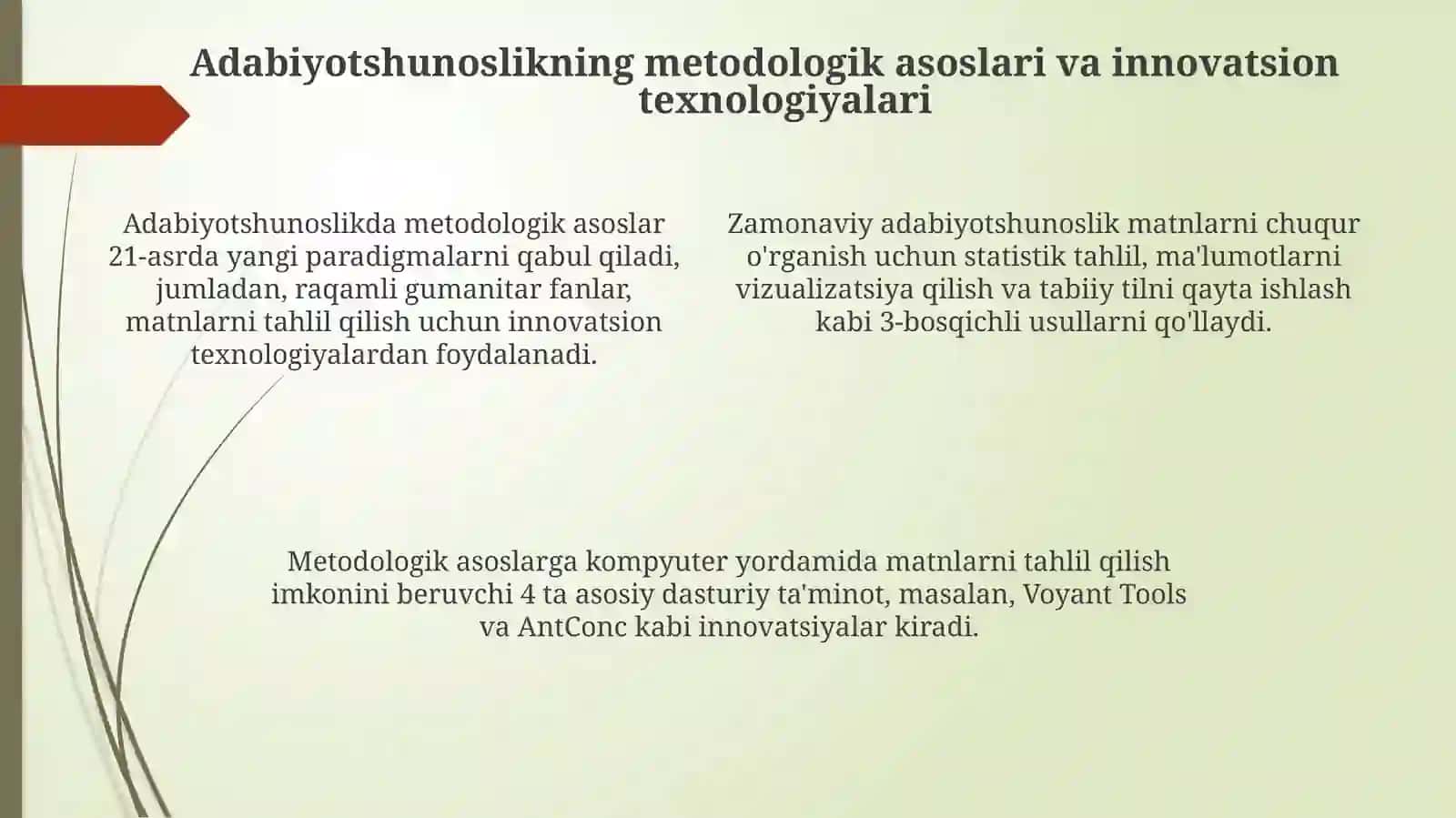 O'zbek adabiyotining maqsad va vazifalari 4