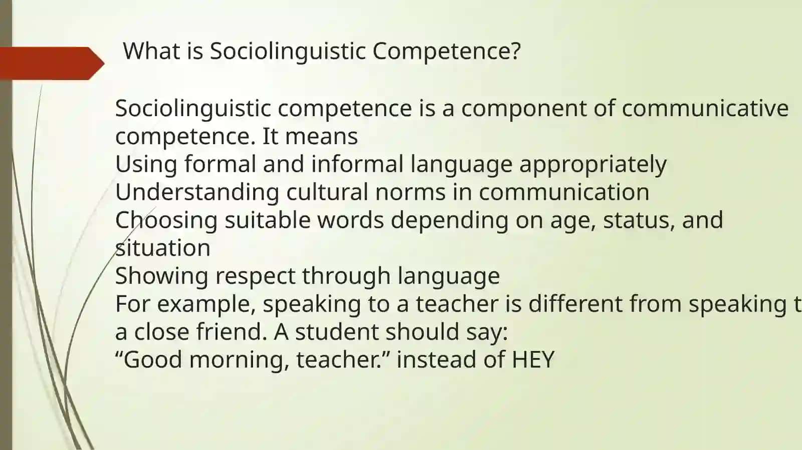 Speech Etiquette 4