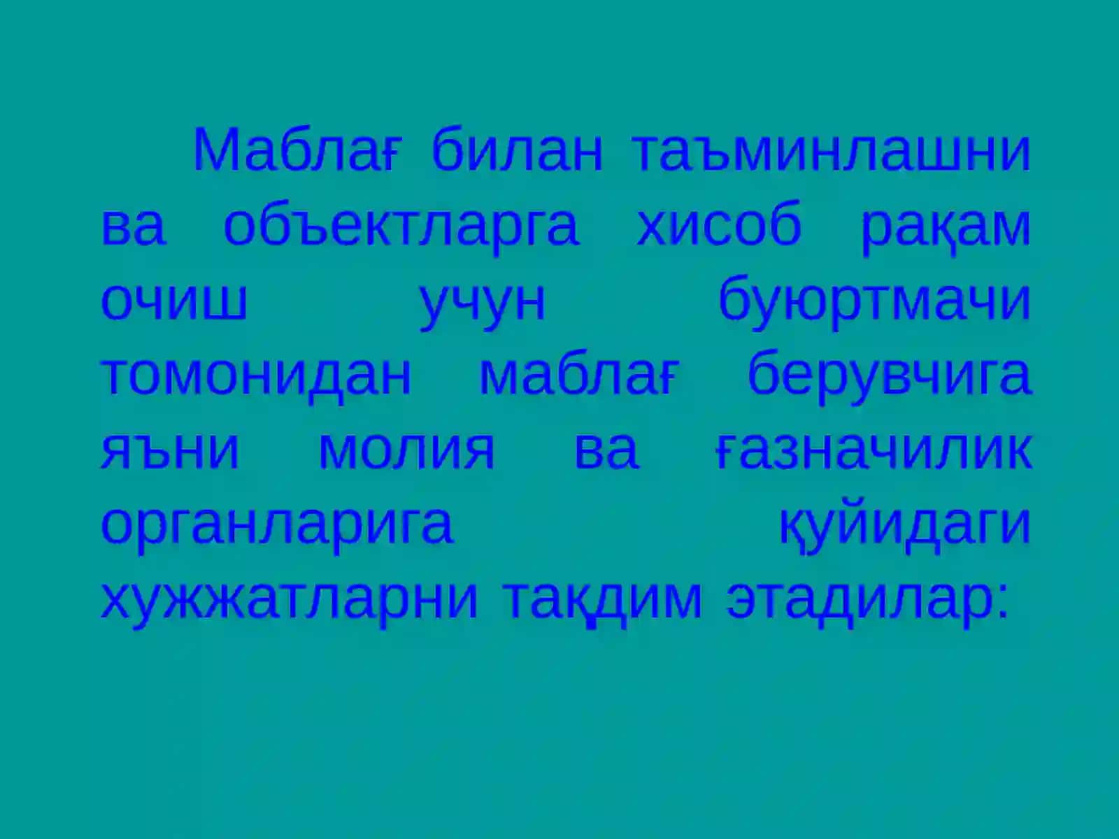 Капитал қўйилмаларни молиялаштиришни ташкил қилиш 4