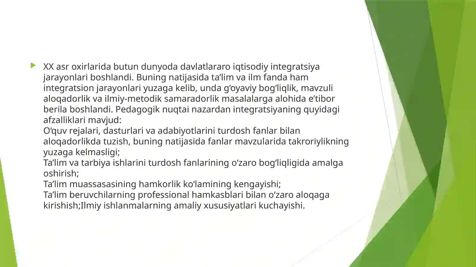 Boshlang’ich sinfda ta’limning mohiyati 4