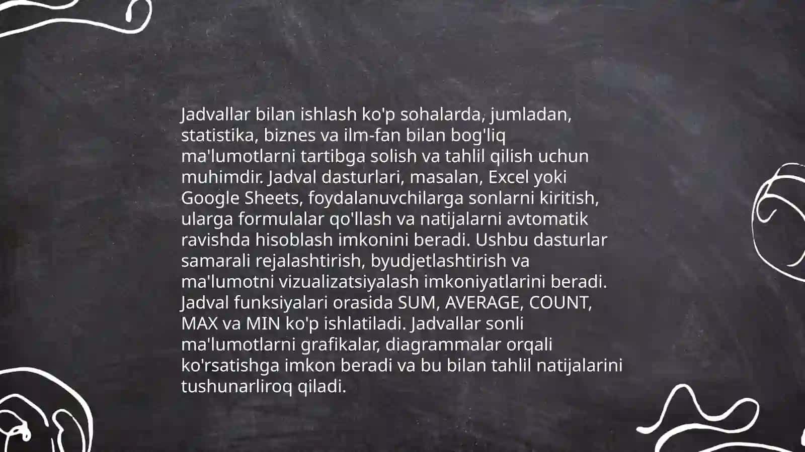 Microsoft Acces ilovasidan sohada foydalanish 4